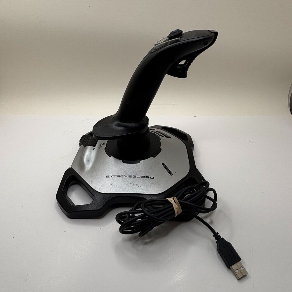 OEM Black Silver Logitech PC USB Extreme 3D Pro Gaming Flightstick Controller